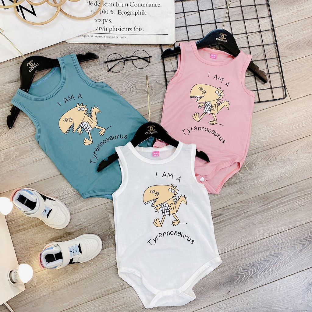 |FAMARAL2 giảm 10k cho đơn 50k|Bộ bodysuit hoạt hình cho bé 6-16kg QATE610