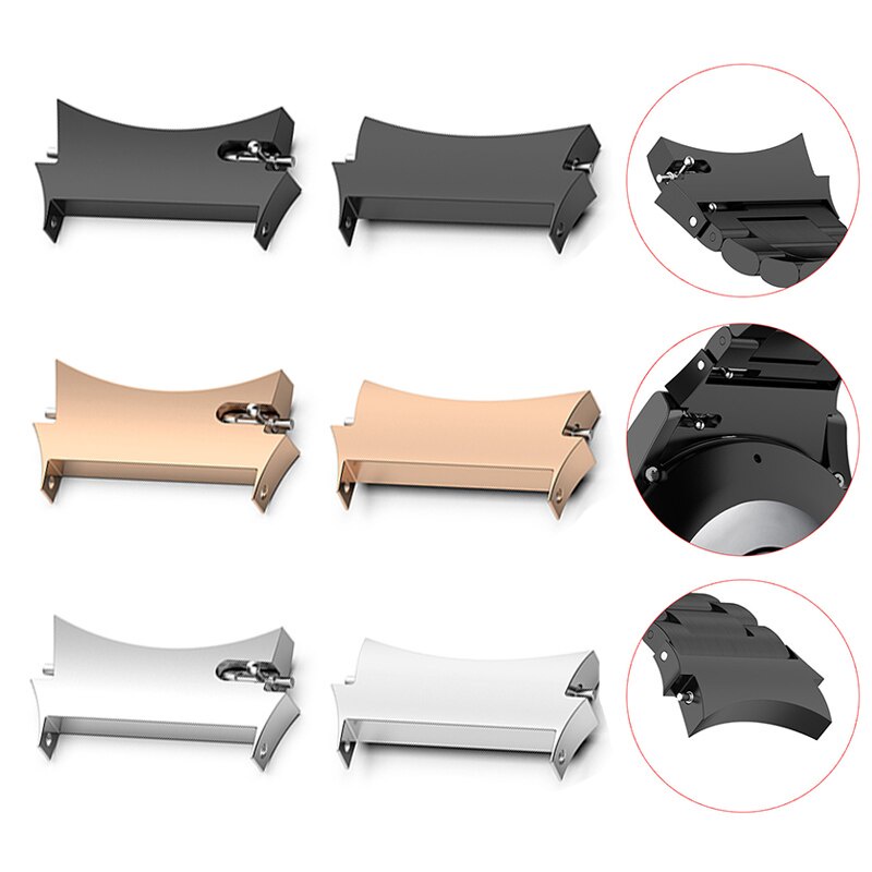 Đầu Nối Dây Đồng Hồ Bằng Thép Không Gỉ 46Mm 20Mm 42Mm 40mm 44Mm Cho Samsung Galaxy Watch 4 Classic