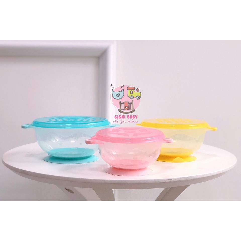 Set 3 bát chống đổ douxbebe