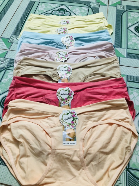 Quần Lót Bầu Cạp Chéo Cotton Siêu Co Giãn Chất Đẹp