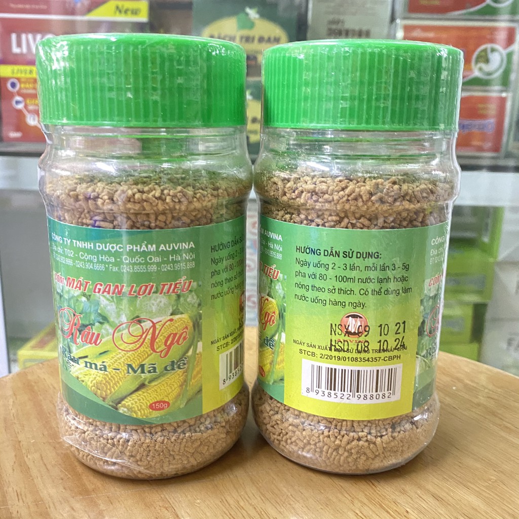 Trà Râu Ngô Rau má Mã đề 150g