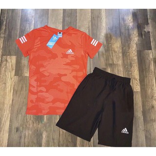 Sét Bộ Quần Áo Thể Thao Nam Mùa Hè Vân Rằn Ri