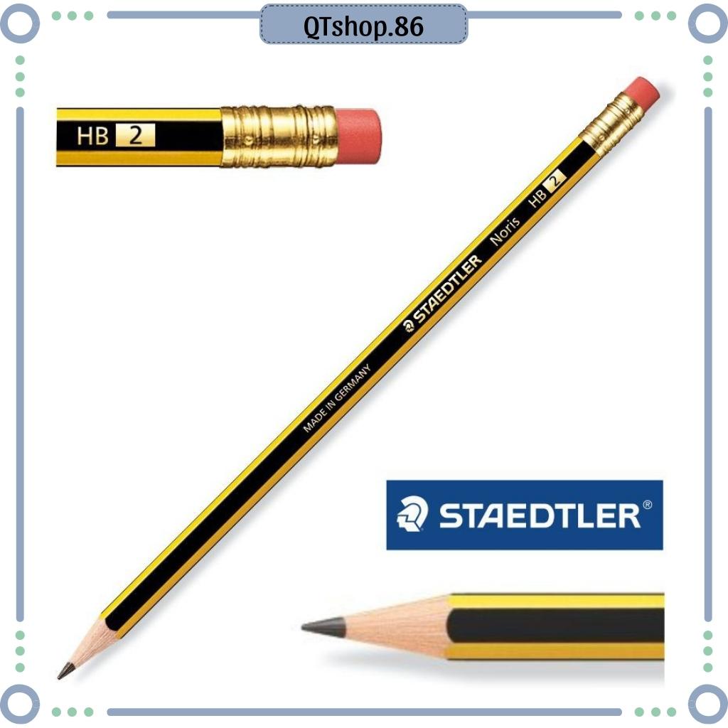 Bút Chì 2B,HB Đức Staedtler Noris Cao Cấp - Bút Chì Đức, Cho Bé Tập Viết, Chì Không Gẫy Khi Gọt - QTshop.86