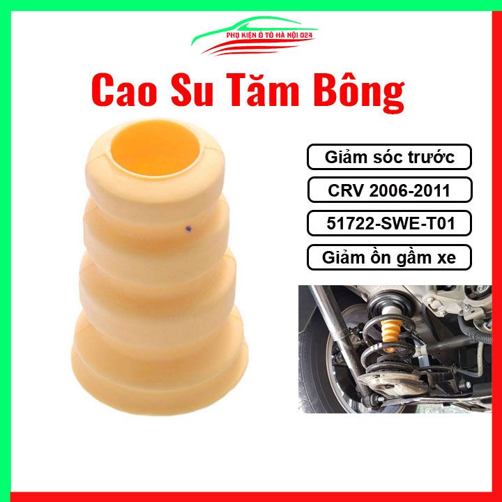 Cao su tăm bông giảm sóc trước ô tô Honda CR-V 2006-2011 Mã 51722-SWE-T01