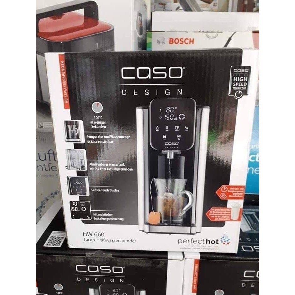 Bình thủy đun nước CASO HW660 - Điều khiển nhiệt độ và mức nước - Bảng điều khiển điện tử thông minh