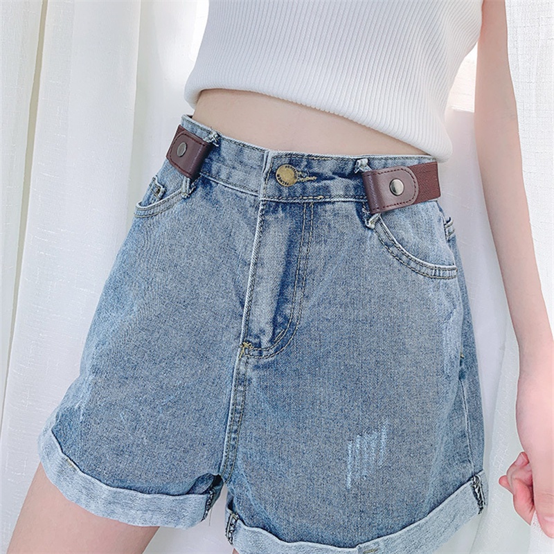 Thắt Lưng Co Giãn Không Đường May Thoải Mái Điều Chỉnh Tùy Ý