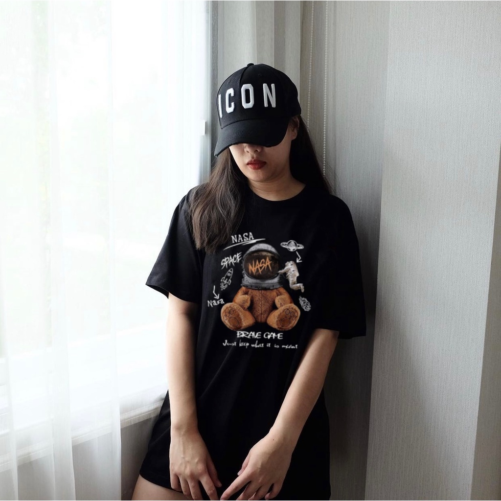 [Mã SRBACK010912 hoàn 20K xu đơn 50K] Áo Thun NASA 1SECOND Chất Liệu 100% Cotton. Kiểu Dáng Unisex Form Rộng | BigBuy360 - bigbuy360.vn