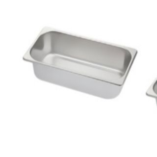 Khay buffet inox không nắp 10×13×26