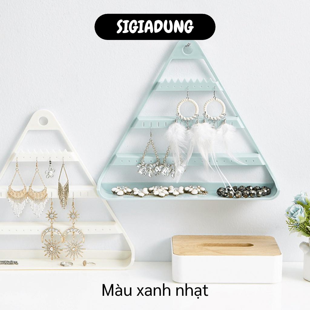 [SGD] Kệ Treo Khuyên Tai - Giá Treo Trưng Bày Bông Tai, Trang Sức Gắn Tường Tiện Lợi 9875