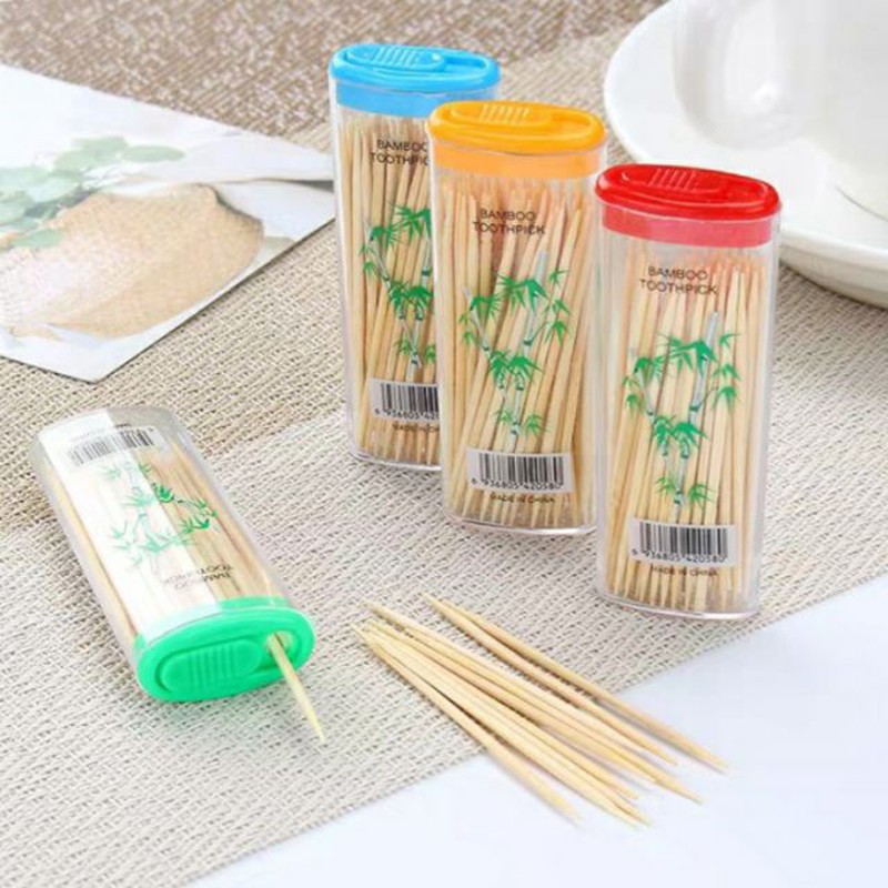 Hộp đựng tăm xỉa răng nhỏ gọn tiện lợi