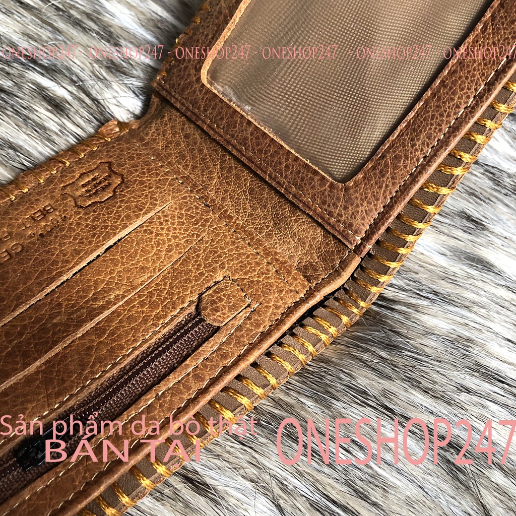 Bóp nam, ví nam, ví da bò thật 100%, chuẩn đẹp xịn xò A172V