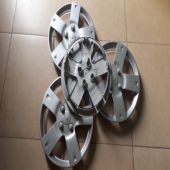 Ốp lazang 14inch - Mâm ốp lazang 14 inch logo chevrolet