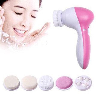 Máy Rửa Mặt, Massage Mặt 5 in 1