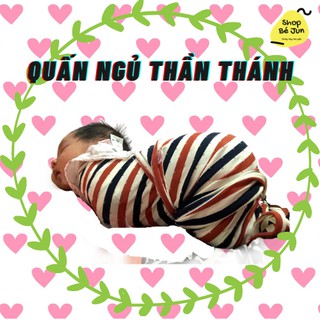 Quấn Chũn Noonon 💝FREESHIP💝Quấn Chũn Cổ Điển Giúp Bé Ngủ Ngon [ Giống Vải Cocoon ] Siêu Thoáng Mát Mùa Hè