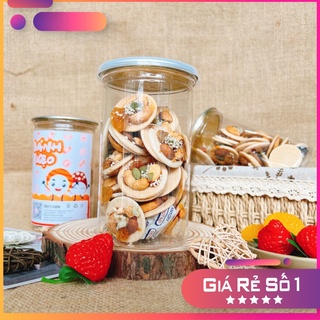 Bánh đồng tiền mix hạt dinh dưỡng 300g (Điều, hạnh nhân, bí xanh, nho khô) ăn vặt Heathy Food - Thế Giới ăn Vặt giá rẻ