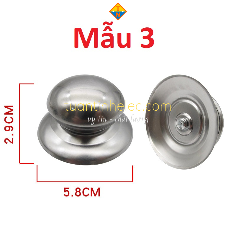 Núm cầm nắp vung nồi, chảo, ấm nước