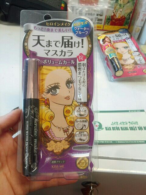 Mascara kiss me heroine make Nhật Bản