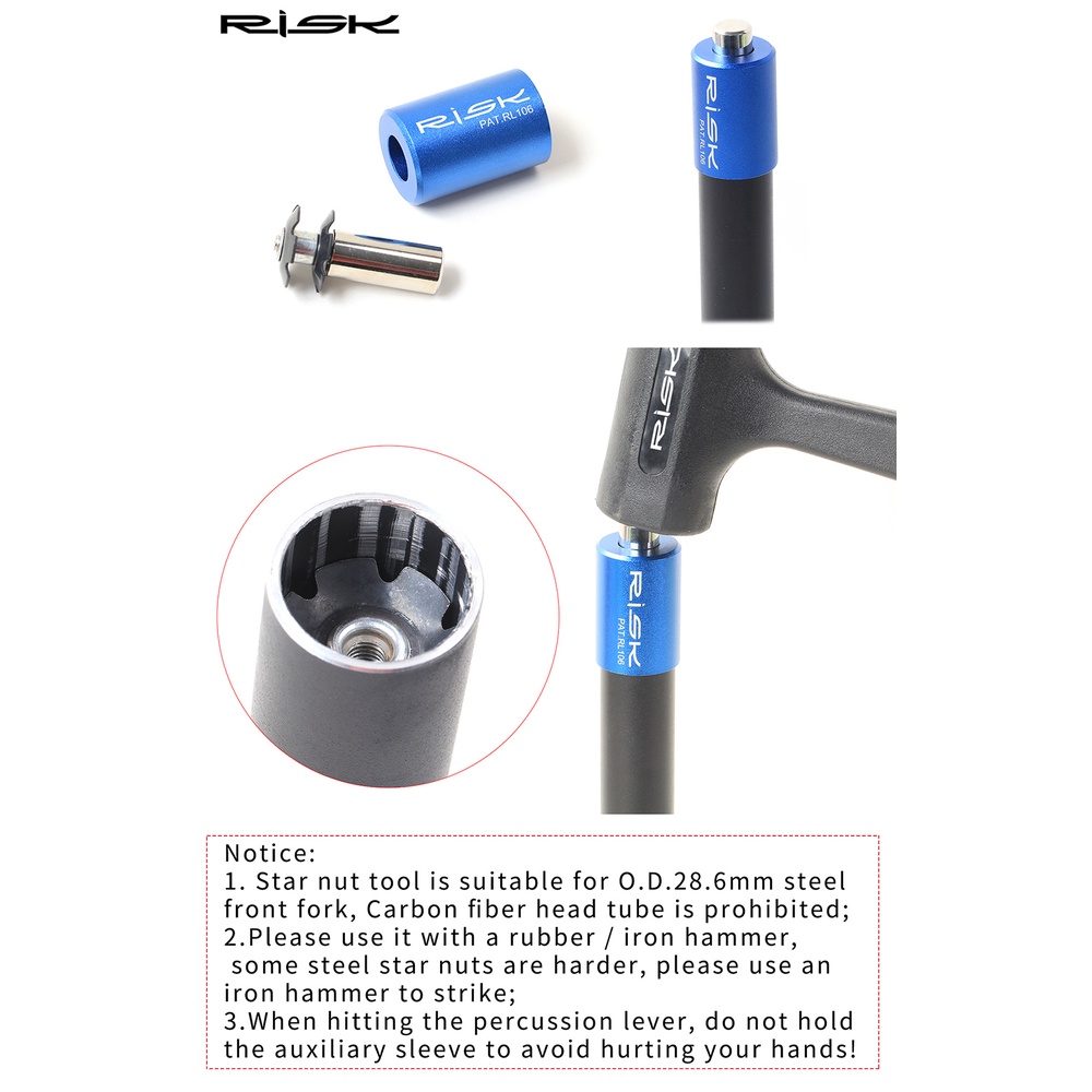 Bộ Dụng Cụ Lắp Đặt Phuộc Trước Xe Đạp MTB Bằng Thép