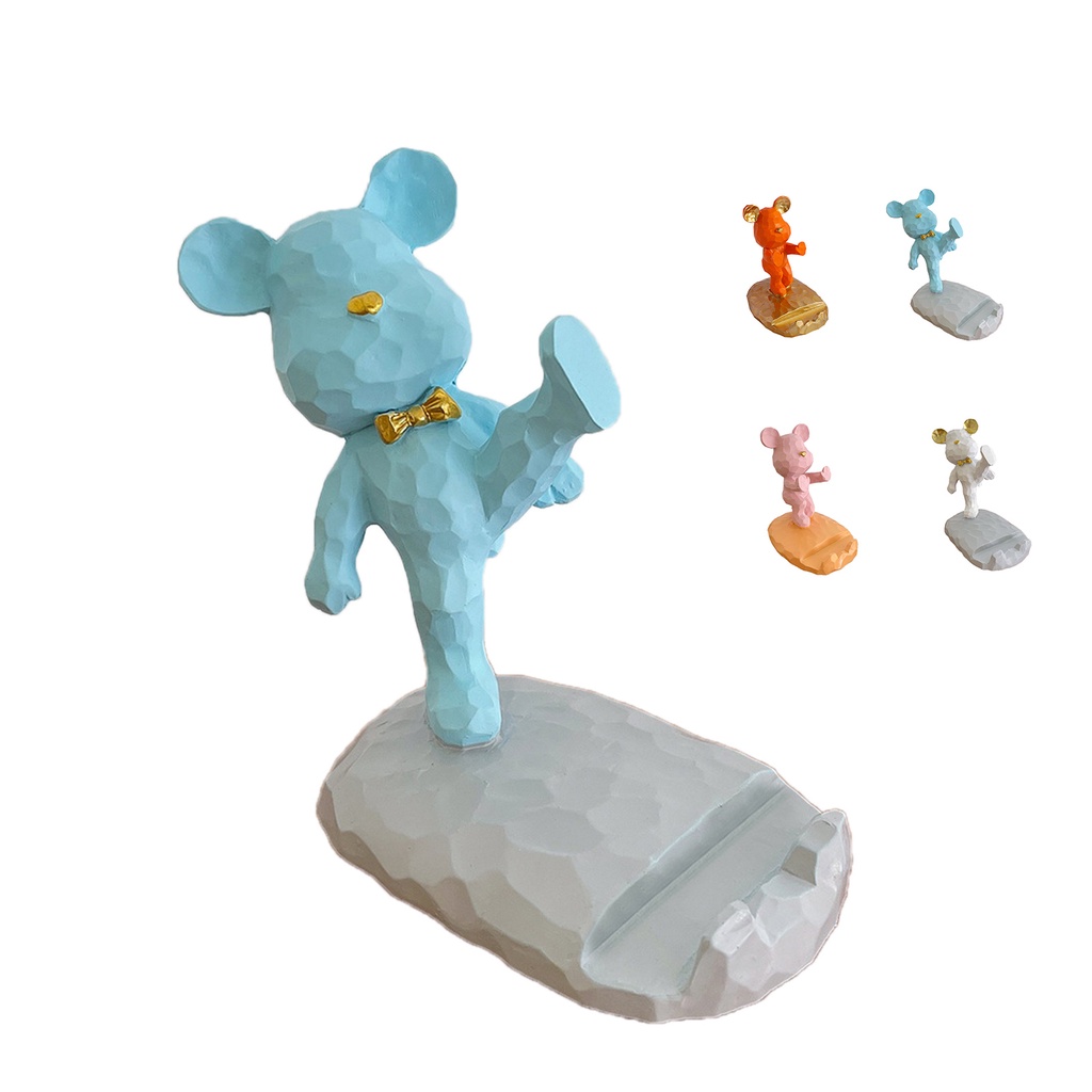 ⚡Hàng Hot⚡ Giá Đỡ Điện Thoại Gấu Giá Đỡ Điện Thoại Di Động Hình Gấu Violent Dễ Thương Sáng Tạo Mùa