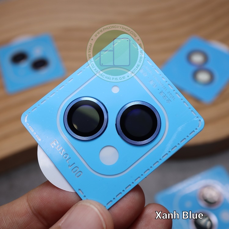 Vòng 2 mắt bảo vệ camera iPhone 13/ 13 Mini chính hãng Kuzoom