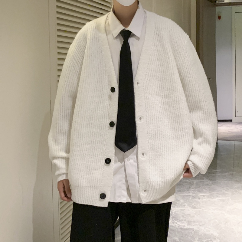 Áo len cardigan nam form rộng, cardigan nam ulzzang chất len gân tăm đẹp oversize hàn quốc 910