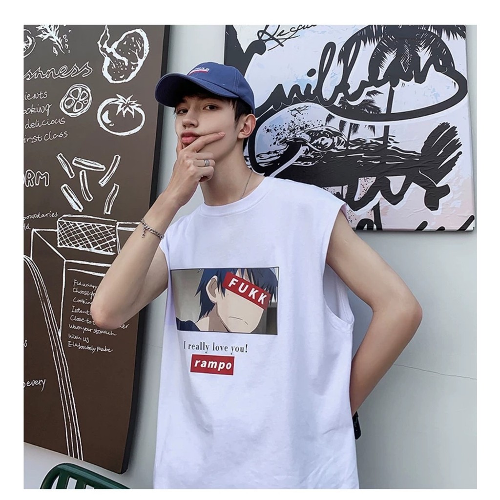 Áo Ba Lỗ, Áo Tank Top Nam, Nữ Unisex 100% Cotton The King TOP TKT24