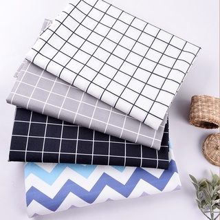 Vải bố vải canvas decor trang trí may rèm may màn, khăn trải bàn, khăn trải picnic, phông nền chụp ảnh họa tiết ô vuông