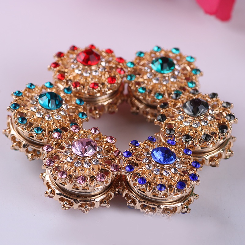 Ghim Cài Khăn Choàng Đính Đá Phong Cách Hồi Giáo Thời Trang