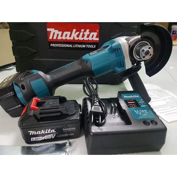 MÁY MÀI GÓC DÙNG PIN MAKITA 118V không chổi than