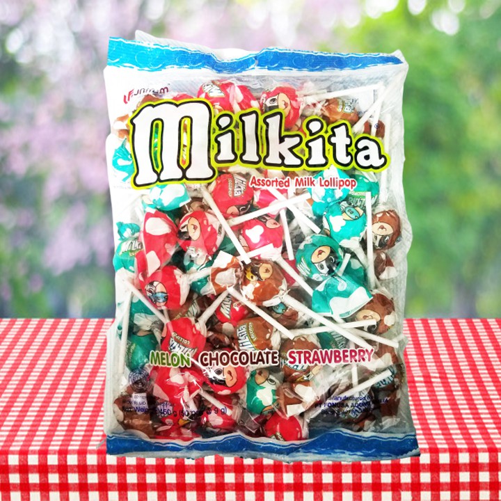 Kẹo mút milkita nhiều vị thơm ngon 50 que