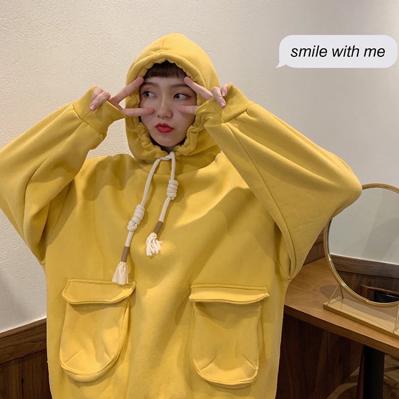 ÁO HOODIE TRƠN TÚI