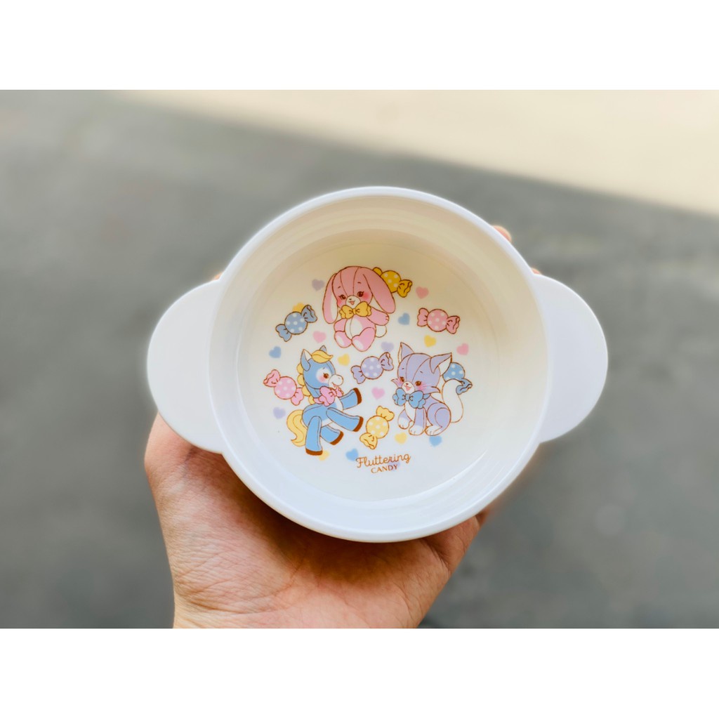 Bát Ăn Dặm Cho Bé Có Quai Cầm Nakano - Nội Địa Nhật Bản