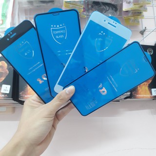 Kính cường lực iphone 6 6Plus 7/7plus X/Xs XsMax 10D mới nhất full màn hình cho Iphone