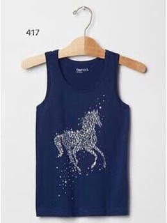 Áo ba lỗ Gapkids Bé gái