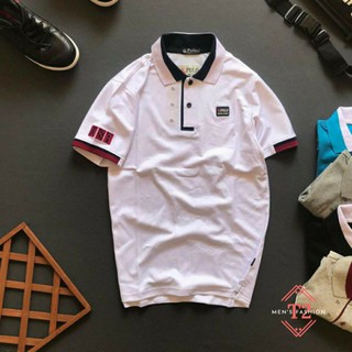 Áo Thun Nam Tay Ngắn Polo Có Cổ AT16 Thêu Logo USA, Chất Cotton Mịn