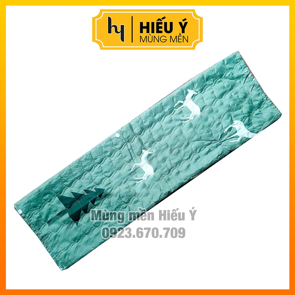 Vỏ gối ôm 35x100cm chần thêu nhiều màu - ẢNH THẬT | Mùng mền Hiếu Ý