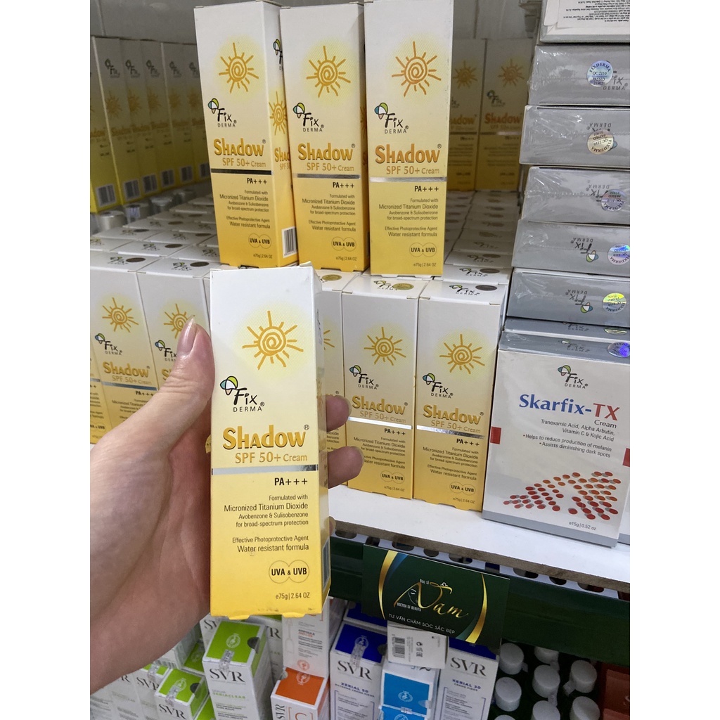 Kem chống nắng Shadow fixderma SPF50+