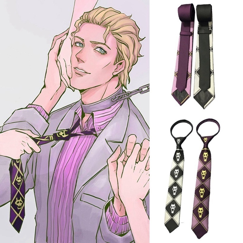 Cà vạt hóa trang nhân vật Yoshikage Kira anime &quot;JoJo's Bizarre Adventure&quot;