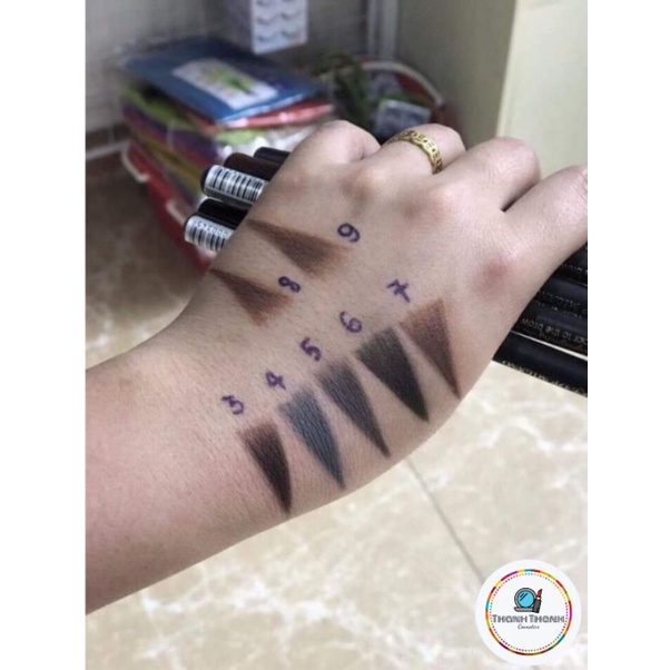 CHÌ XÉ PHẨY SỢI HAOZUANG MAKE UP MILANO EYEBROW PENCIL PRECISION | BigBuy360 - bigbuy360.vn