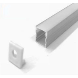 Combo 10m Nhôm U  size 9,5mm x10mm