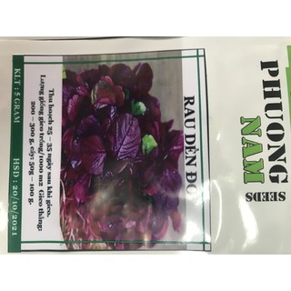5 Gram Hạt giống Rau Dền Đỏ