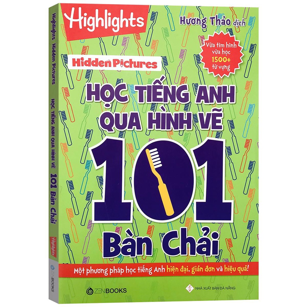 Sách - Hidden Pictures – Học tiếng Anh qua hình vẽ 101 - Vừa tìm hình vừa học 1500+ từ vựng (Bộ 4 cuốn, lẻ tùy chọn)