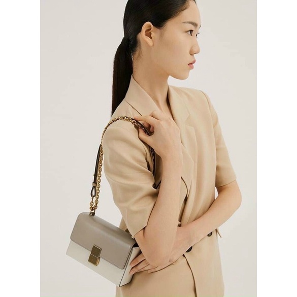 CLUTCH CNK METALLIC PUSH LOCK ❤️