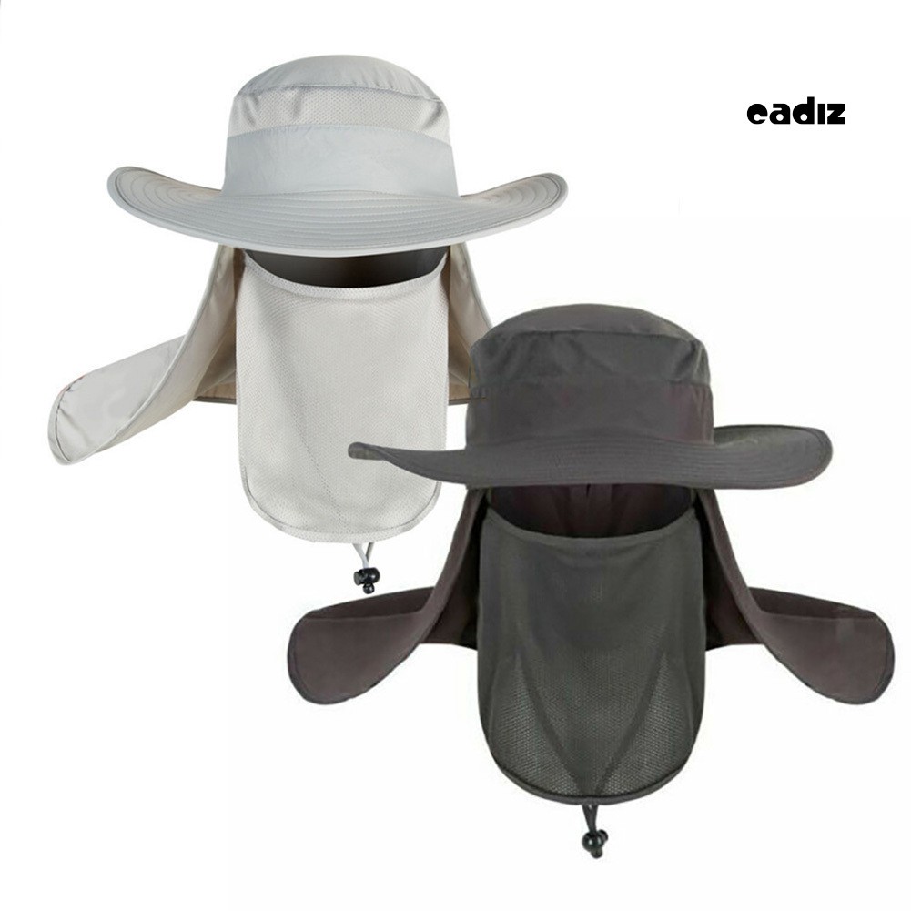 Mũ Rộng Vành Che Cổ Chống Tia Uv Khi Đi Câu Cá / Hoạt Động Ngoài Trời
