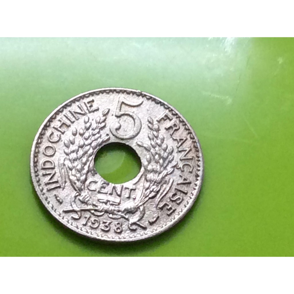 ĐỒNG XU INDOCHINA - ĐÔNG DƯƠNG 5 CENT