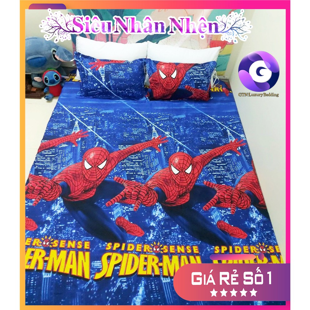 Combo 4 Món Hoạt Hình Siêu Nhân Nhện Siêu Đẹp - Đủ Size