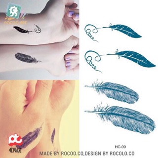 Hình xăm dán ( mini chiếc lá)