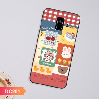 Ốp dành cho điện thoại Samsung Galaxy A6 2018 -A6 Plus - A8 2018 - A8 Plus - J6 - J6 PLUS - J8 2018 họa tiết dễ thương