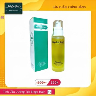[Tinh Dầu Dưỡng Tóc BINGO HAIR DESIGN] - Dưỡng Tóc Đẹp, Giữ Nếp Cho Mái Tóc Xoăn Tóc Tạo Kiểu - 80ML