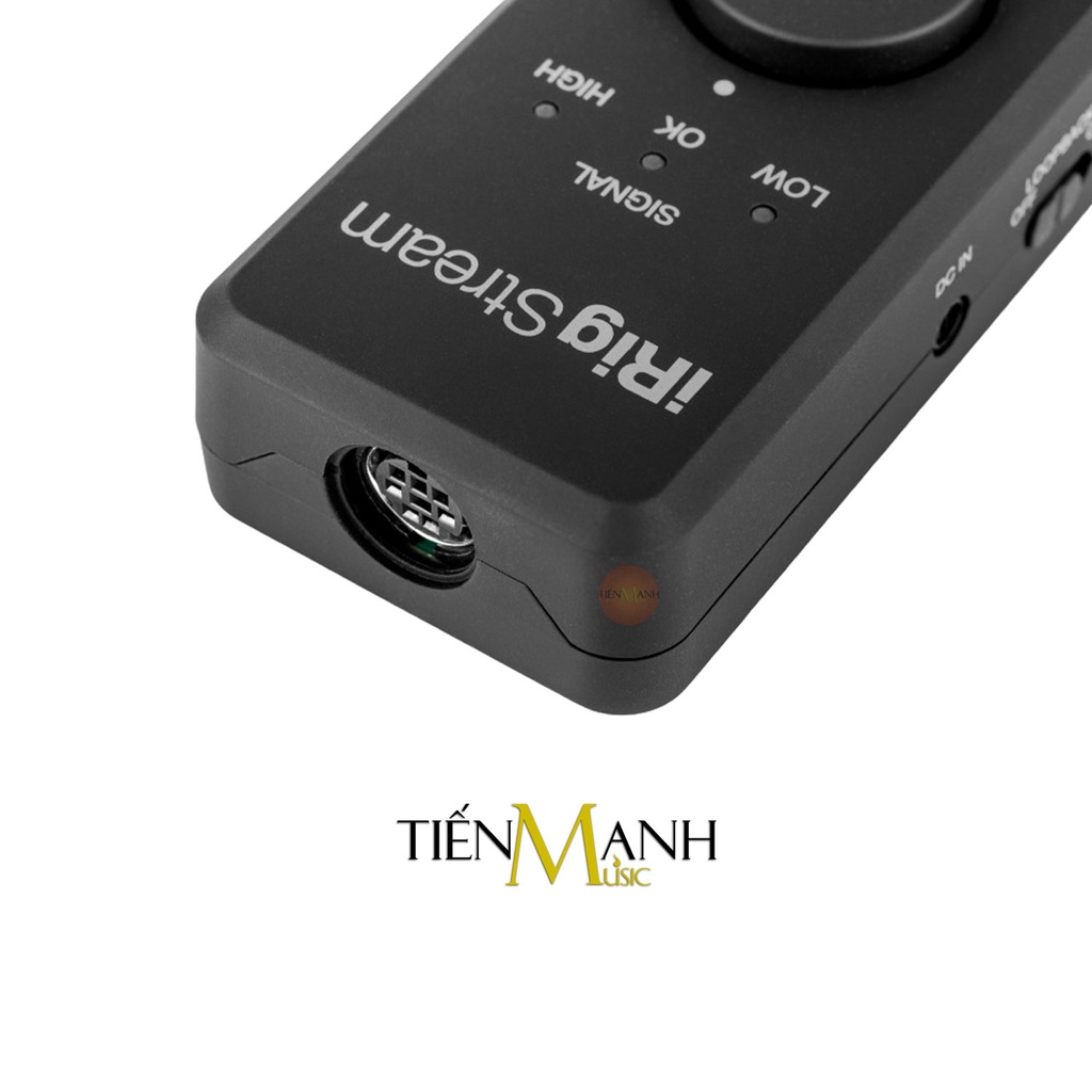 [Chính hãng Ý] Soundcard Thu Âm LiveStream iRig Stream Stereo, Solo, Pro IK Multimedia Cho Điện Thoại - Box Live